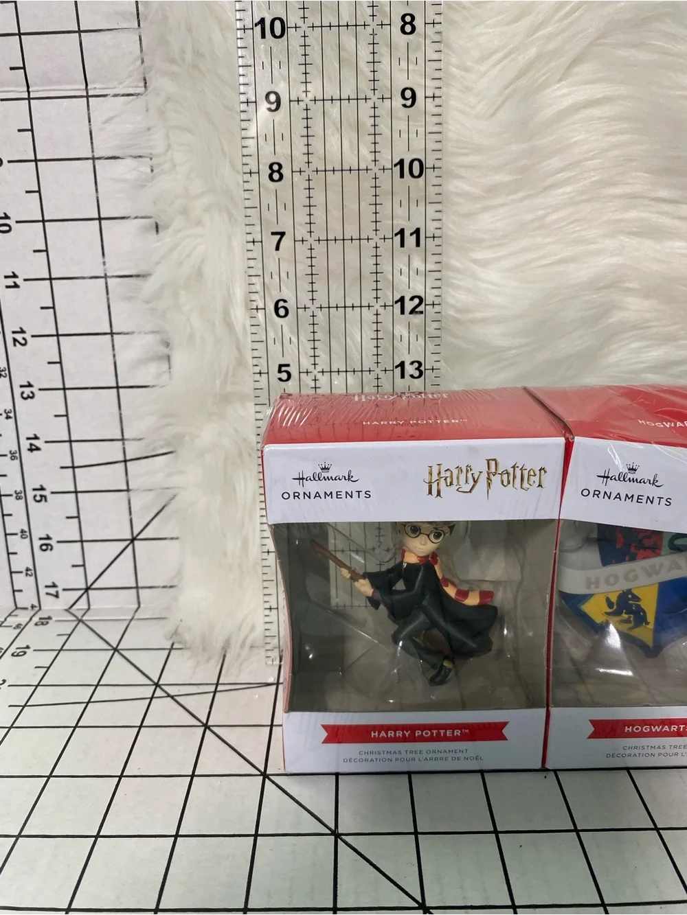Hallmark Wizarding World Harry Potter Quidditch & Hogwarts Crest Ornaments 2021